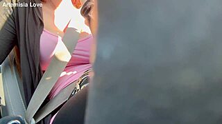 I Flashed My Big Boobs on Italian Car Ride with Artemisia Love