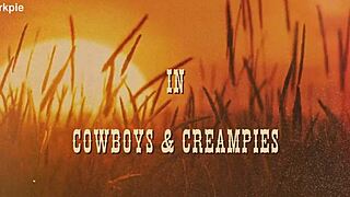 Farmers Daughter Fucked Hard with Cowboy Creampies