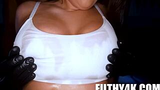 Cassie Lenoir says, 'Feel my sensual massage.'