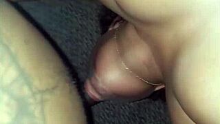 Milf Takes Big Black Cock in Rough Face Fucking