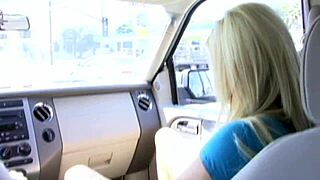 damn! cute skinny blonde kendra devon rides cock and eats cum!