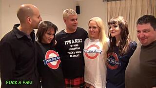 Matt、Adreana和Lucy在伦敦疯狂后入