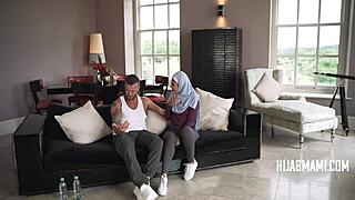 British Guy Seduces Shy Newly Divorced Muslim Woman in Intense Encounter