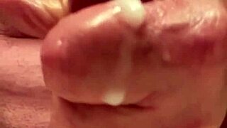 watch my 65 yr old self cum slow motion