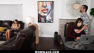 Husband Dominates Stepmom Lexi Luna and Stepdaughter in Wild Sex Session Anytime!