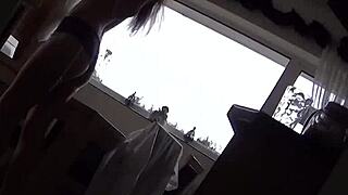 mrs scarlet in kitchen voyeur