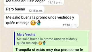 Doña mary got so hot during the massage that we ended up fucking.