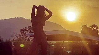 hey, watch monika fox give a wild blowjob and rimjob by the pool!