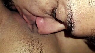 I love sucking this milf's juicy, big clit pussy
