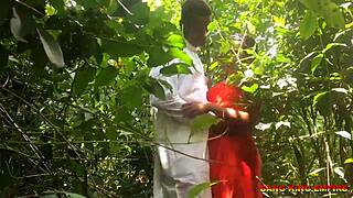 what's hotter than an indian desi college girlfriend banging outdoors in the bush?