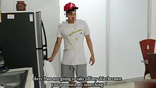 Colombian Stepsister Begs for Bareback Fuck