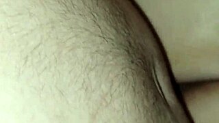 Filling Big White Ass with Hot Sticky Cum Load