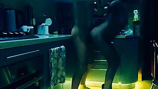 Beautiful Slender Wife Roughly Fucked In Kitchen Positions