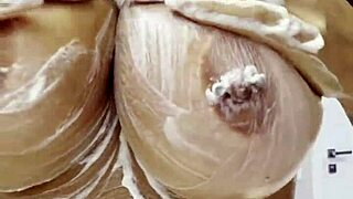 Hell yeah, Monika Fox strips naked at home, rubbing cream on butt and body for free!