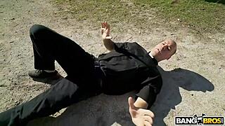 Big Booty Blonde Alexis Andrews Sucks Sean Lawless Cock