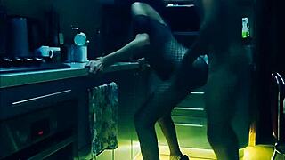 Beautiful Slender Wife Roughly Fucked In Kitchen Positions