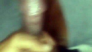 A milf is sucking on a big cock in this video.