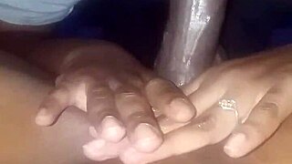 A milf is sucking on a big cock in this video.