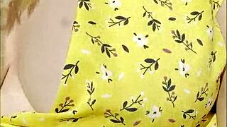 damn! wifey flashes perfect tits while driving in car part 2!