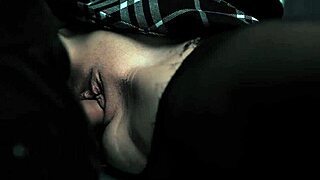 Redhead Used as Doll in Time-Stop Fetish Sex Room