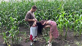 i nailed my horny stepsister in a rainy cornfield.