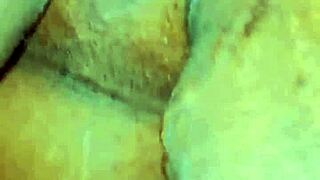 Homemade BBW Ebony Takes Big Black Cock