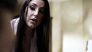 Does lesbian milf love threesome therapy?