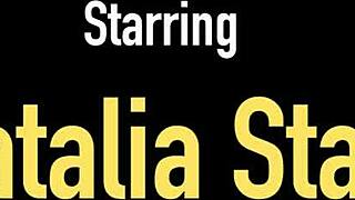 Inked stallion bangs blonde natalia starr