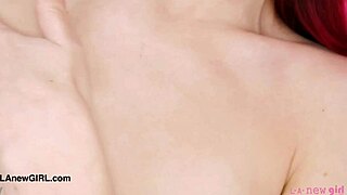 Red Haired Model Flaunts Sexy Body In Photoshoot!