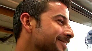 Carmel Moore takes her boyfriend's huge cock into her tight pussy!