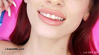 Red Haired Model Flaunts Sexy Body In Photoshoot!