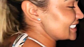 Night Adventure With Exhibitionism As Bodybuilder Vagninho Fucks Luna Oliveira's Ass Bareback Until Creampie Spurts Between Train Cars On Open-Air Railway