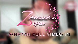 Curvy Latina Milf's Tasty Blowjob Before His Train Ride