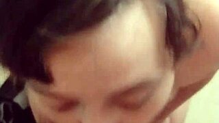 what happens when you lie this busty milf deepthroats cock sloppy and enthusiastically