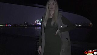 German scout picks up curvy Marie Cherie for first rough casting fuck in Berlin 😍