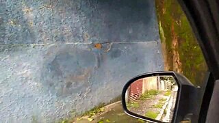 Neighbor's Wife Pays Uber Driver with Delicious Blowjob in Car