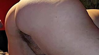 milf with big ass oozes creampie in doggystyle