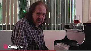 Melina Mason's Shaved Pussy Stuffed with Dick and Cumshot