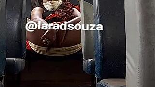 I’m hooked on Indian crossdresser Lara Dsouza’s sexy bus video!