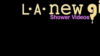 Stunning Czech model bathes in the shower, right?