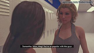 Doctor, why are you sucking that student’s huge cock?