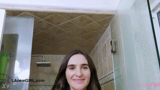 Hey, gorgeous Czech model, how was that steamy shower?