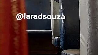 I’m hooked on Indian crossdresser Lara Dsouza’s sexy bus video!