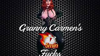 Metal grannys dive into licking and orgasms