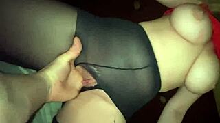 stepsis gets banged hard in a private home video.