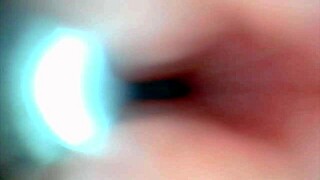 Endoscope Camera Captures Moment of Male Ejaculation with Cum Swapping