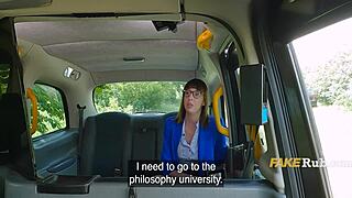 Perverted Psych Teacher Craves Cock from Taxi Driver