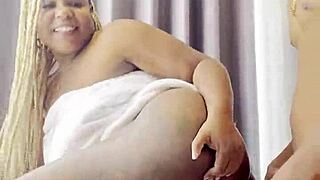 Tricking Girlfriend With Horny Stepsister's Big Ass