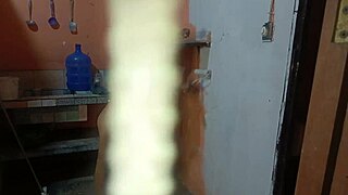 kinky lesbian stepmom seduces stepdaughter during painting session for real scissoring action