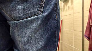 Wife Teases Electrician and Gets Nailed Hard in Hidden Shower Encounter!